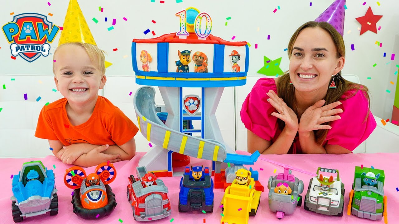 Chris ve Annem PAW Patrol'ün 10. Yıl Dönümü