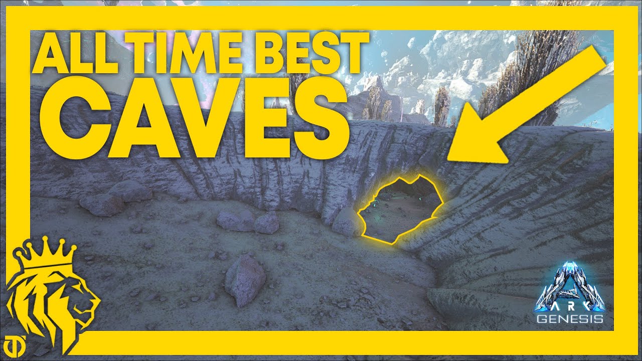 ТОП-5 ЛУЧШИХ ПЕЩЕР на Genesis за всё время. Часть 1 | ARK: Survival Evolved