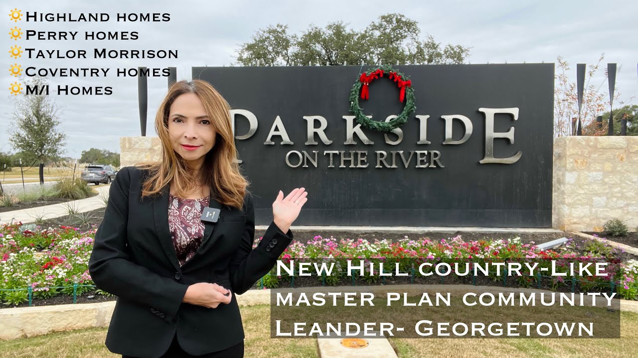 New Residential Hill Country-Like Master Plan Community in Leander-Georgetown, Texas