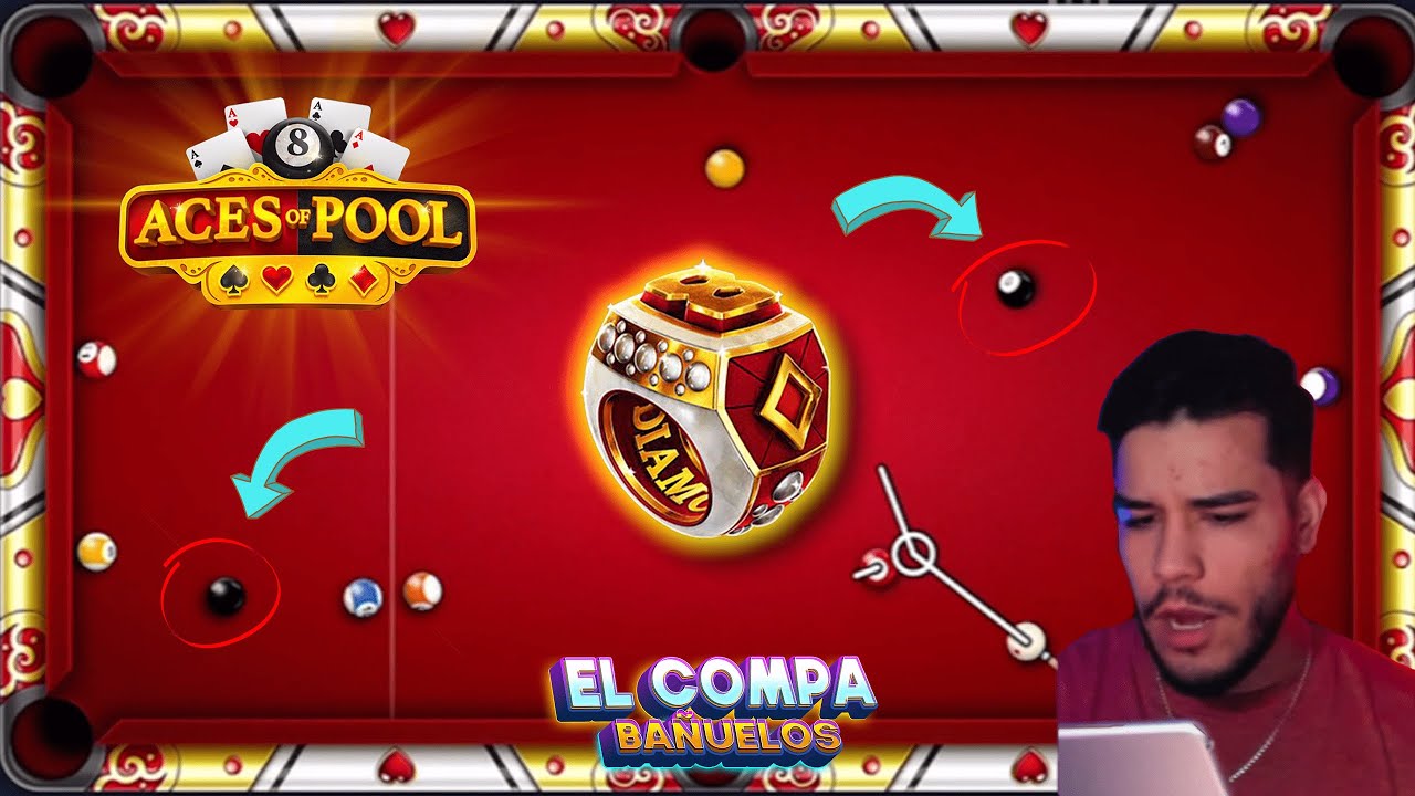¿Dos bolas negras? 🎱 - Aces Of Pool Event ♠️ - 8 Ball Pool