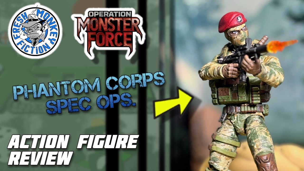 Phantom Corps Trooper | Operation Monster Force Review | Kit bash dream!
