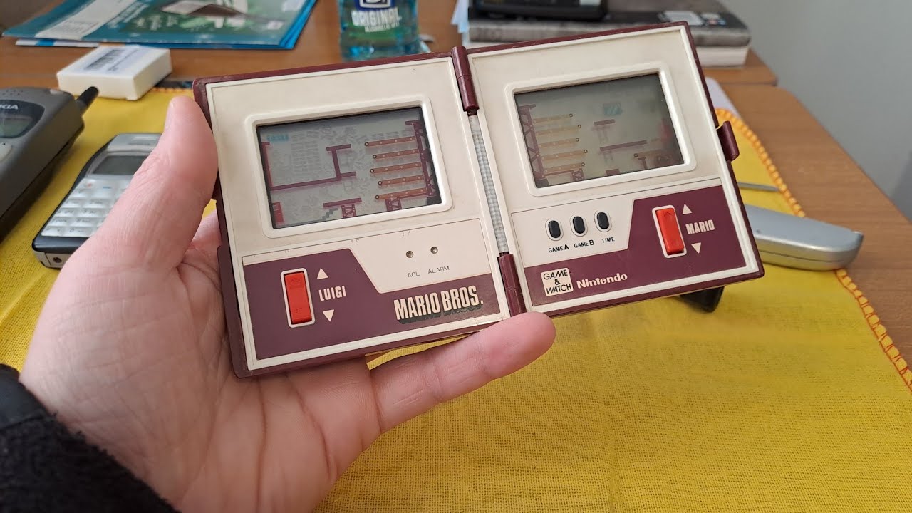 Nintendo. Game & Watch. (MW-56). Mario Bros. Multiscreen. Full Teardown And Rebuild. |WebbWatch.