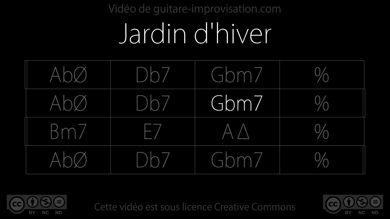 Jardin d'hiver Henri Salvador  Backing track