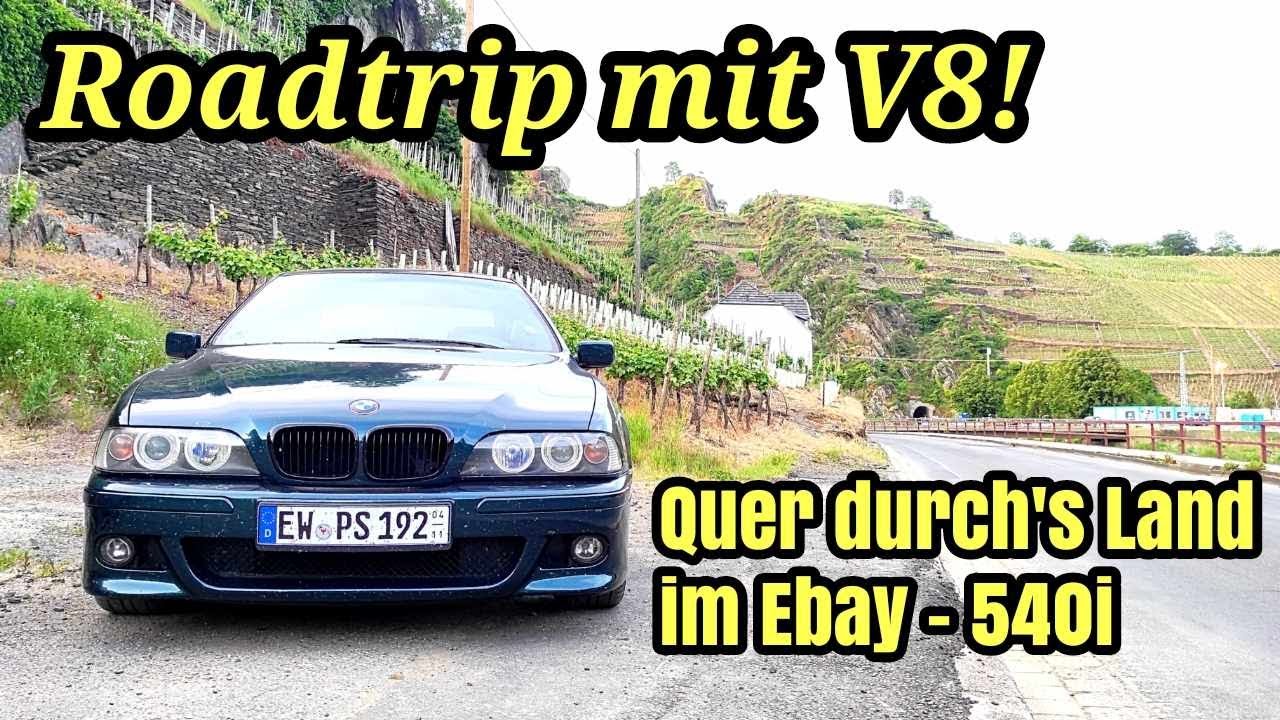 BMW E39 540i - hält er durch? Roadtrip ins Ahrtal | V8 2023