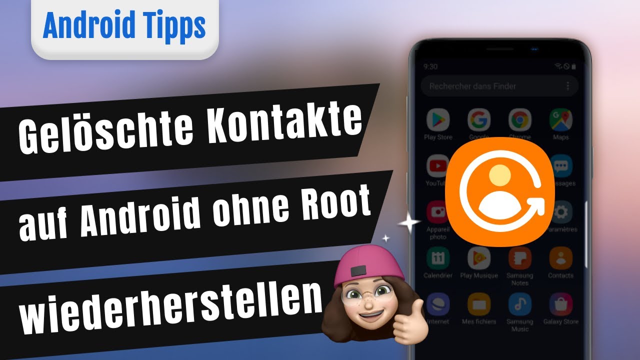 Wie kann man gel&ouml;schte Kontakte auf Android ohne Root wiederherstellen