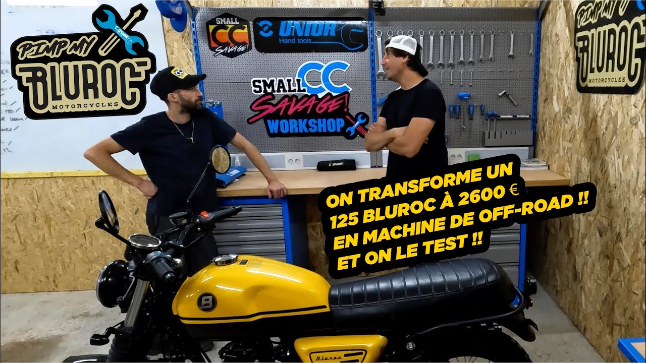 On transforme une BLUROC à 2500 € en machine de guerre des chemins !!
