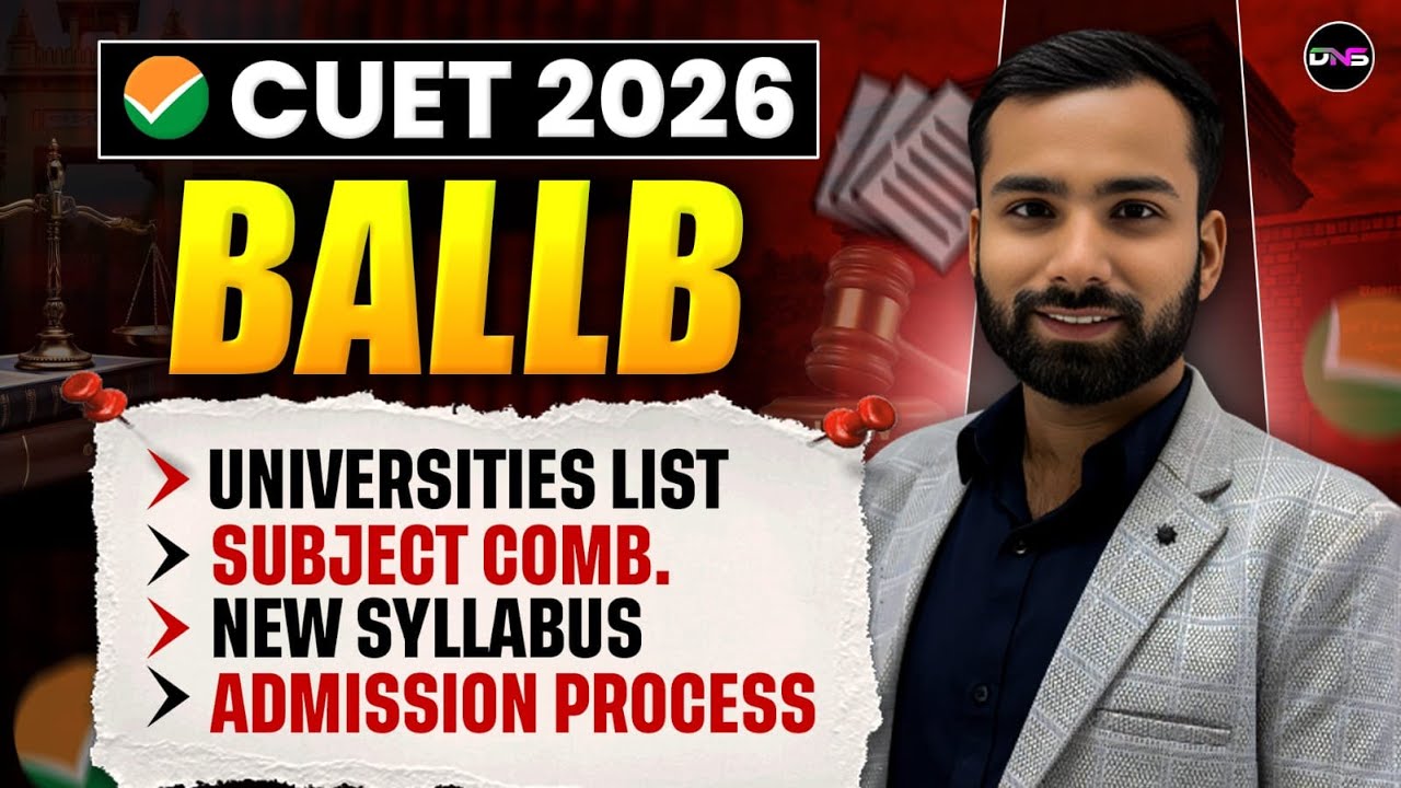CUET BA LLB 2026 | CUET BA LLB New Syllabus, Preparation, Eligibility Criteria, Universities |#ballb