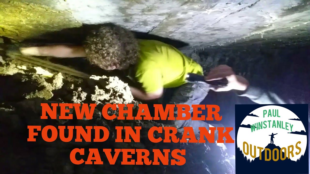 NEW CHAMBER FOUND IN CRANK CAVERNS
