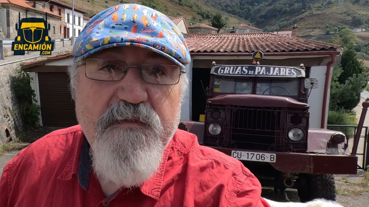 Puerto Pajares Homenaje a SASO  INAUGURACIÓN MONUMENTO RAMPA DE SASO desfile camiones clásicos