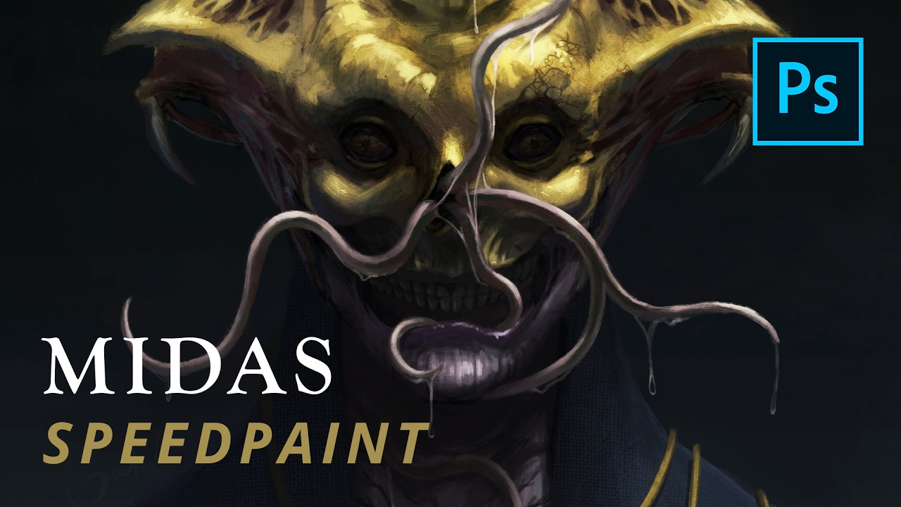 Midas | SPEEDPAINT - Diseño de Personaje y Pintura Digital en Photoshop