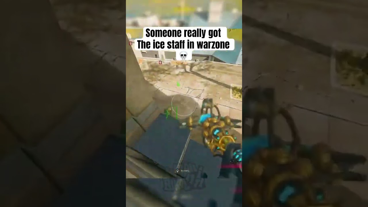 ICE STAFF IN WARZONE 💀#blackops6
