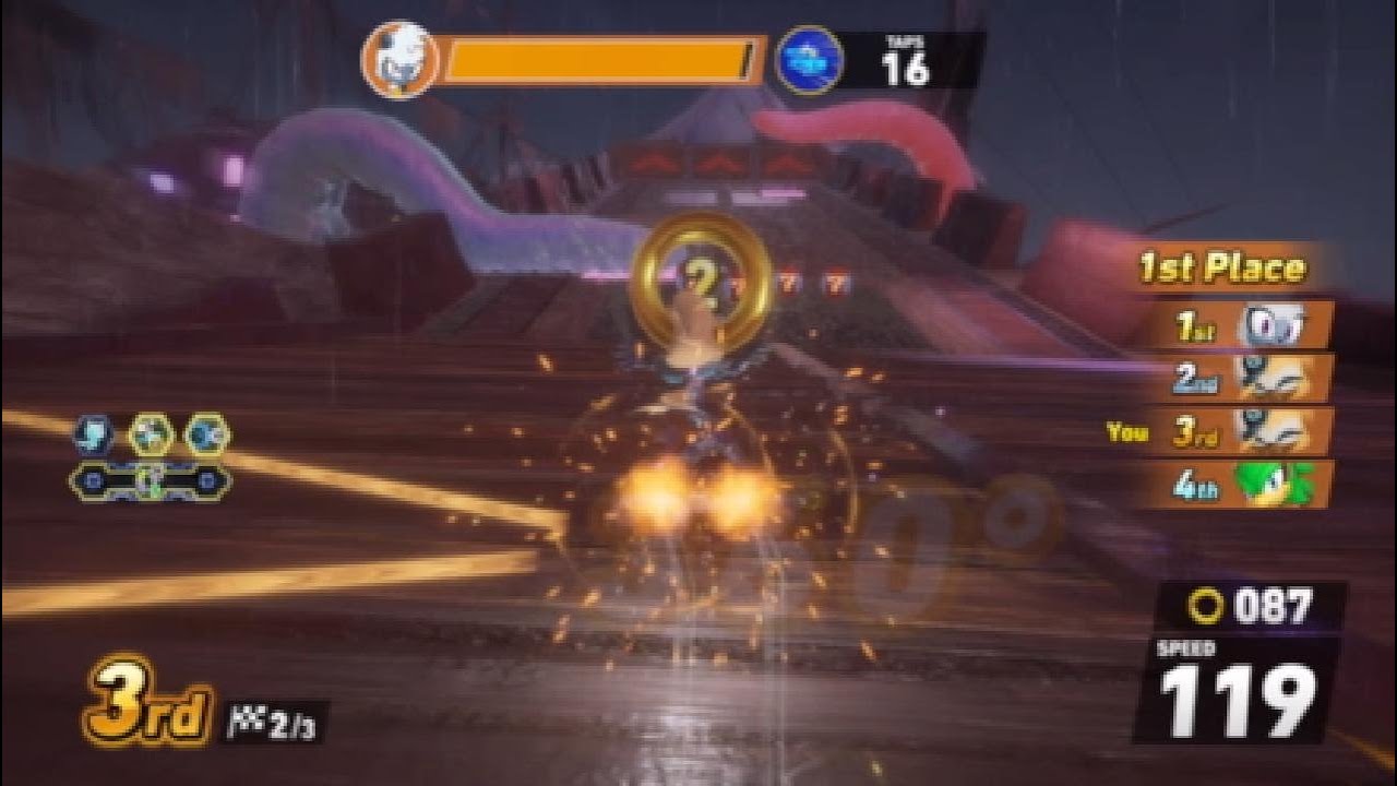 Sonic racing crossworlds Trangle & Whisper festival