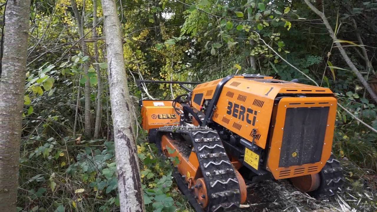 BERTI E Trail mit Forstmulcher  1