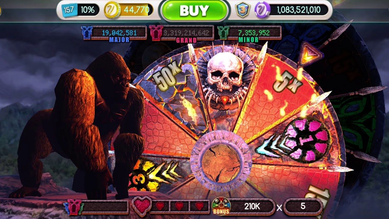 MyVEGAS Slots Wonderful Bonus with Kong The 8th Wonder!