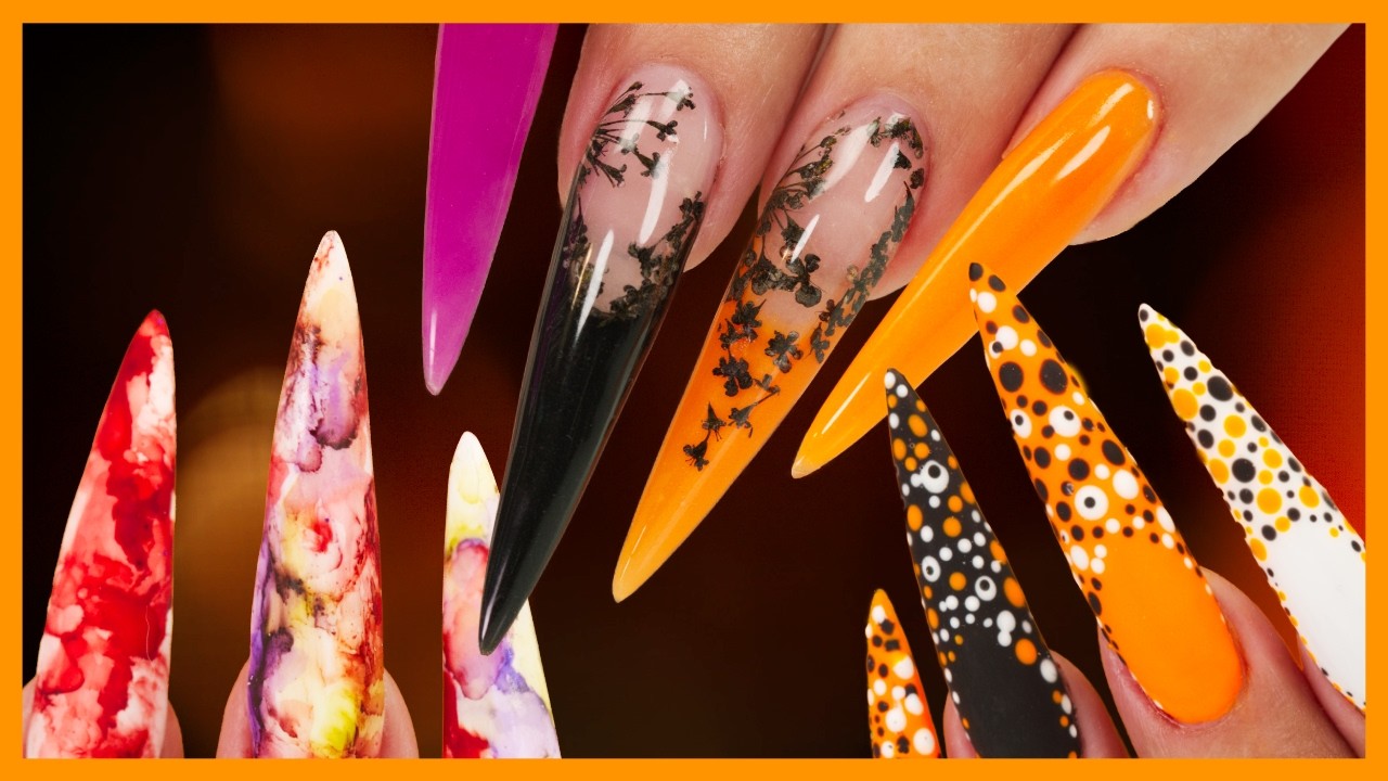 5 Spooky Halloween Nail Art Designs🎃🧙👻