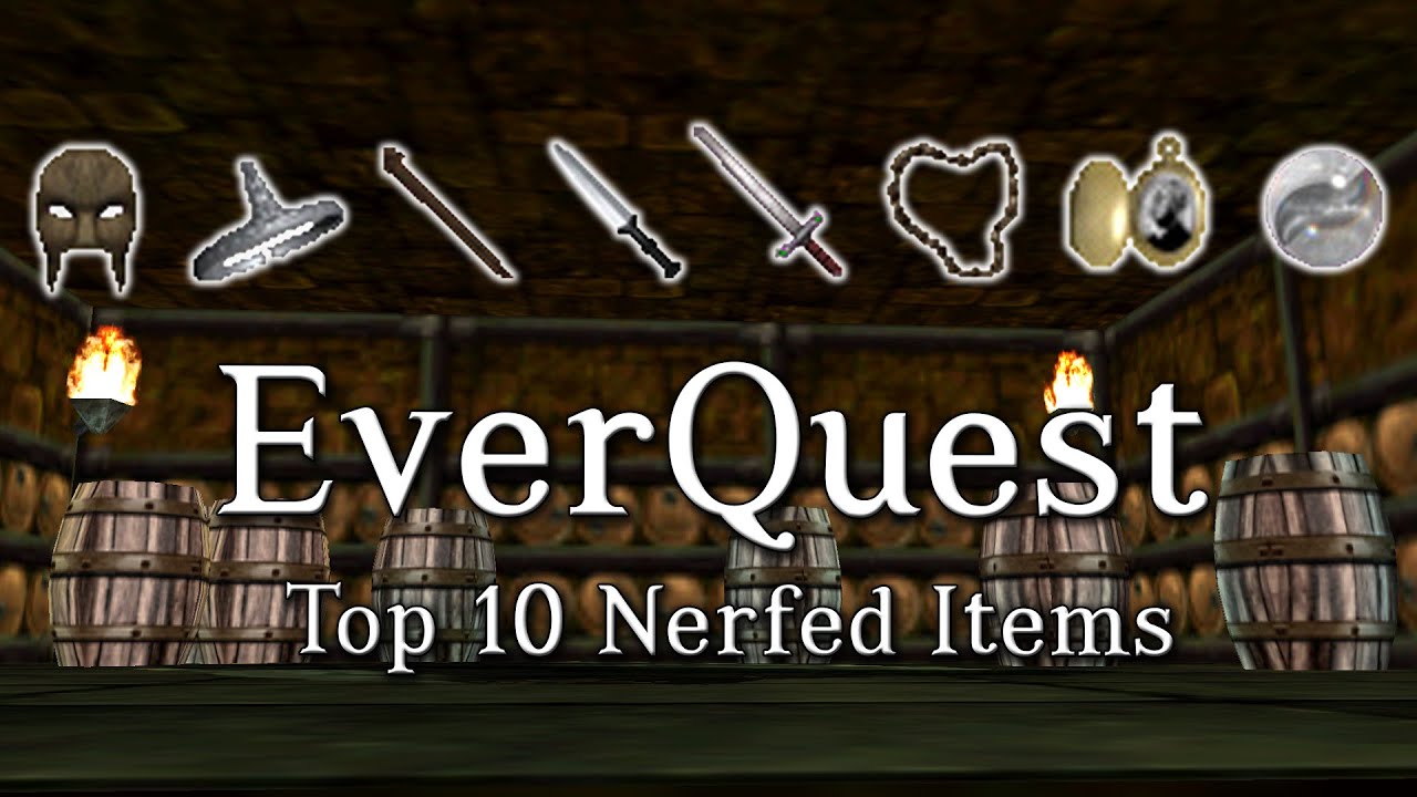 Top 10 Nerfed/Removed Items