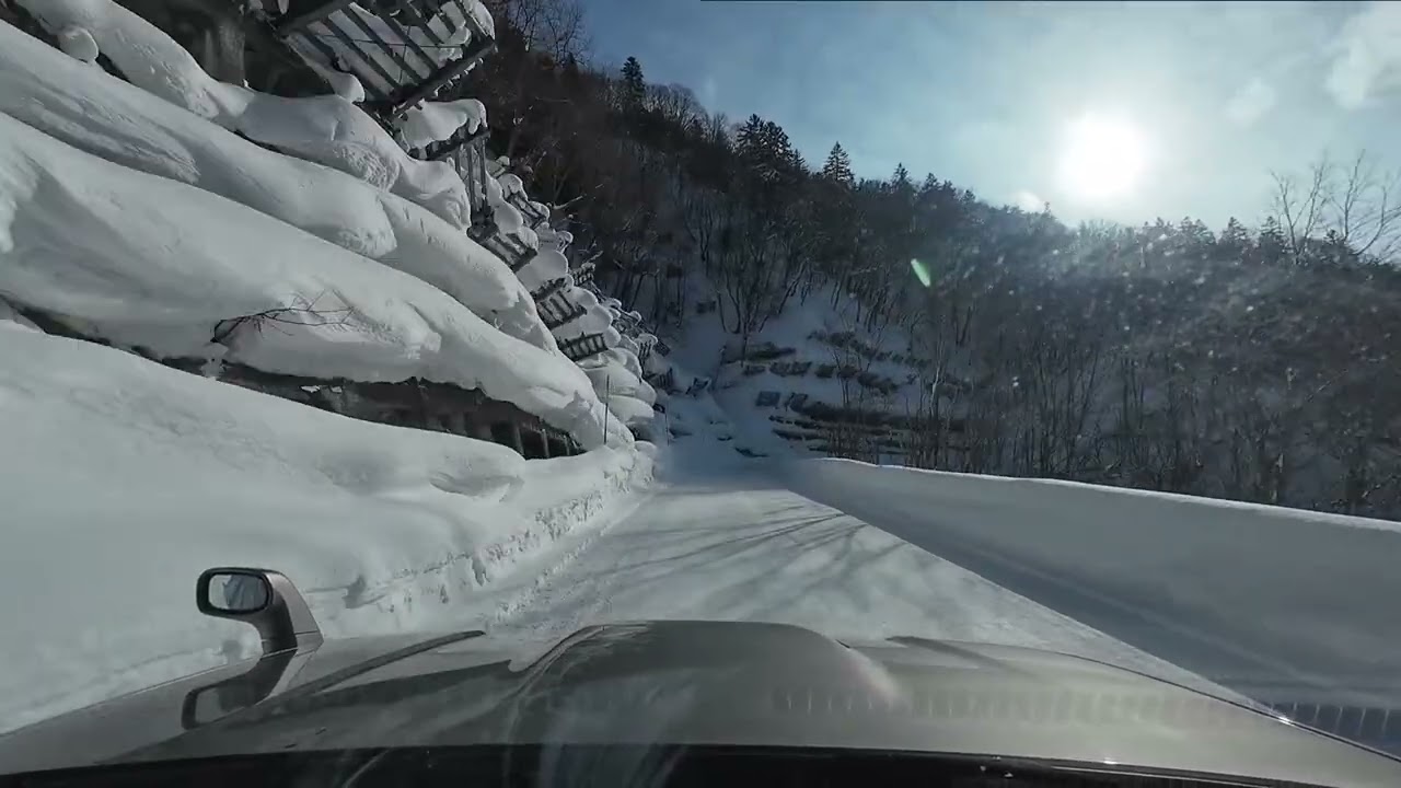 道道95号線　ジムニー走行動画