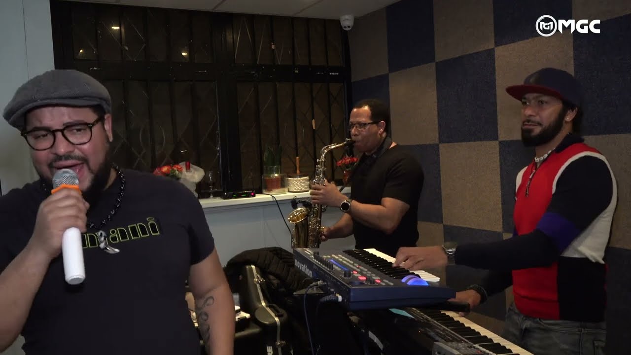 Noite Cabo-Verdiana, Nenny Da Silva, Aniceto Soares e Nhela Santos. (Lisboa Bar, Schiedam)