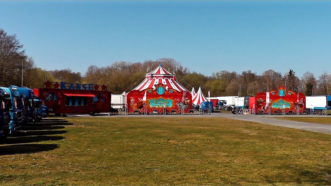 Fritzlar Rückblick 2020 : Großcirkus Paul Busch wegen Corona- Krise in Fritzlar gestrandet
