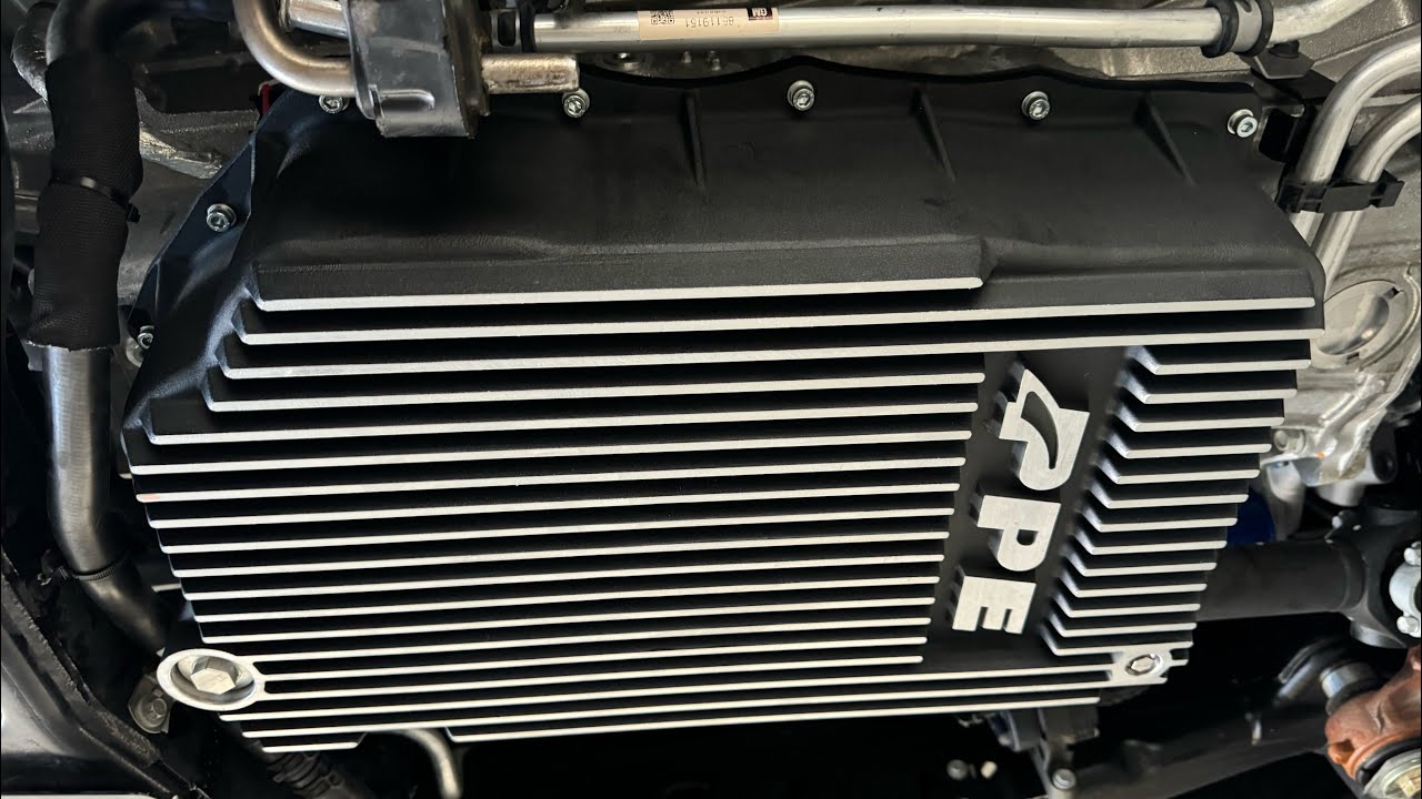 2024 Duramax Denali PPE Transmission Pan Install. More Fluid and Better Cooling!