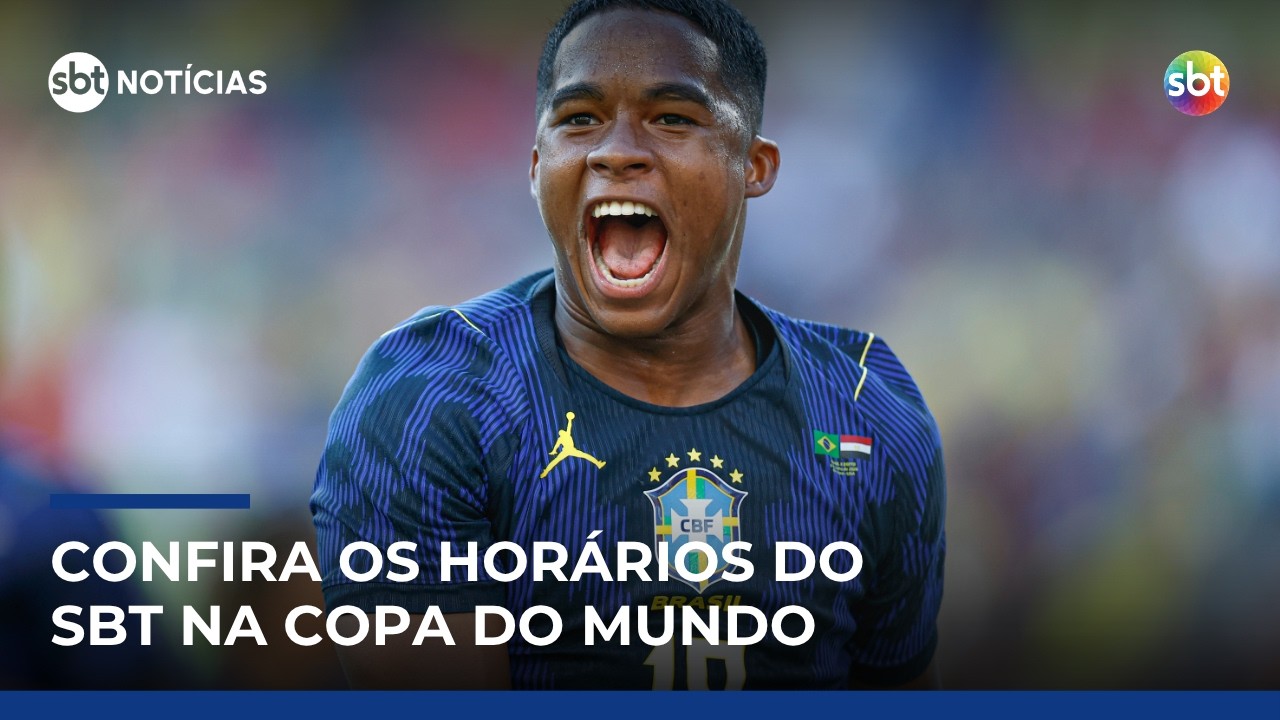 Copa come&ccedil;a amanh&atilde;: veja hor&aacute;rios e cobertura completa na tela do SBT | #SBTNot&iacute;cias