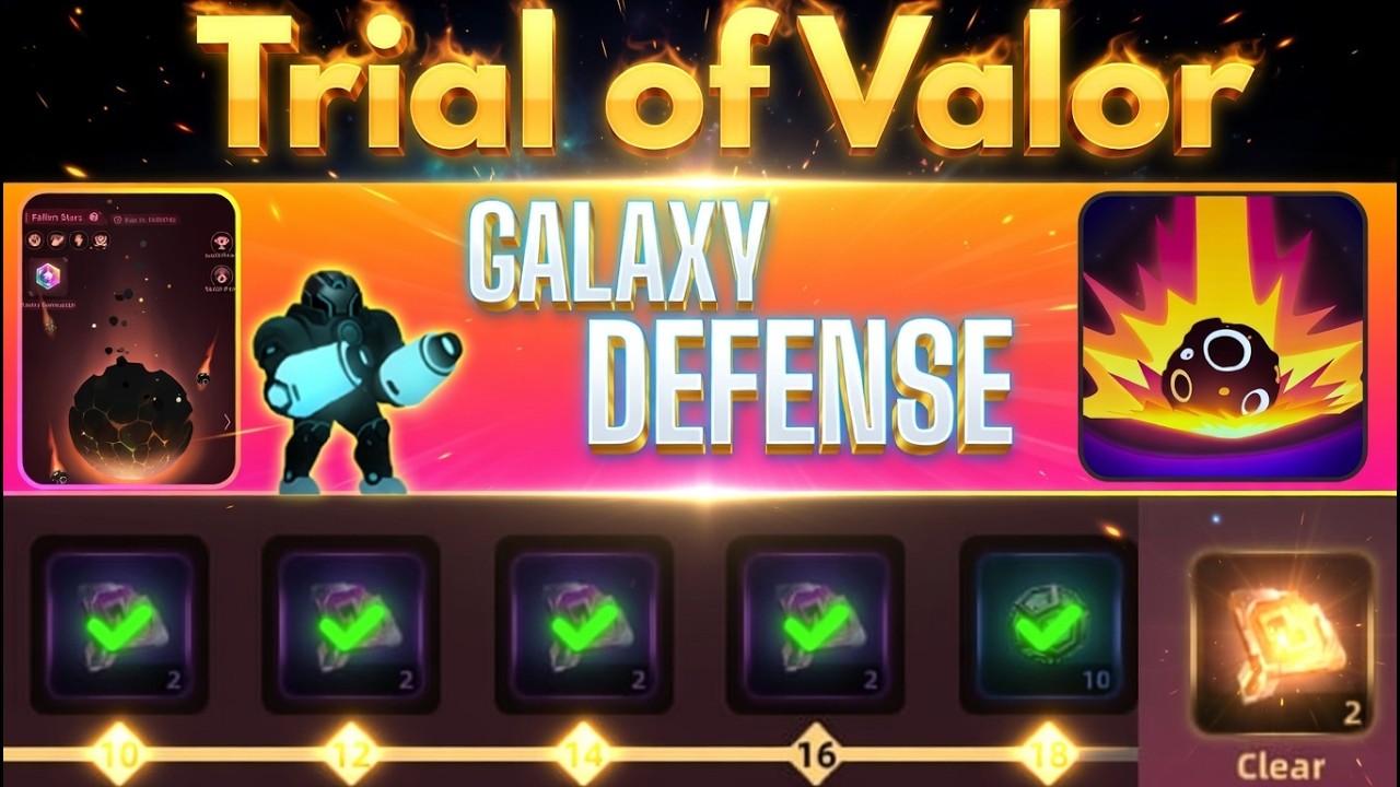 Trial of Valor Made EASY &ndash; Secret Trick You Need to Know! (Galaxy Defense)