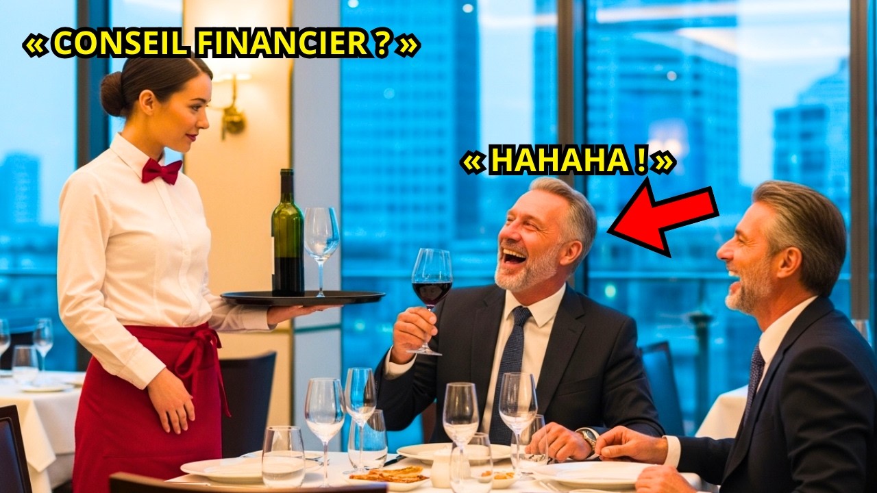 LE MILLIARDAIRE A DEMANDÉ UN CONSEIL FINANCIER À LA SERVEUSE POUR PLAISANTER... MAIS SA RÉPONSE