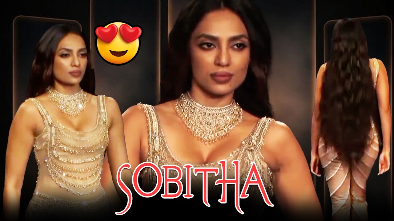 Sobhita Dhulipala Turns Into a Goddess 👑 | Rahul Mishra India Couture Week 2026 Grand Finale