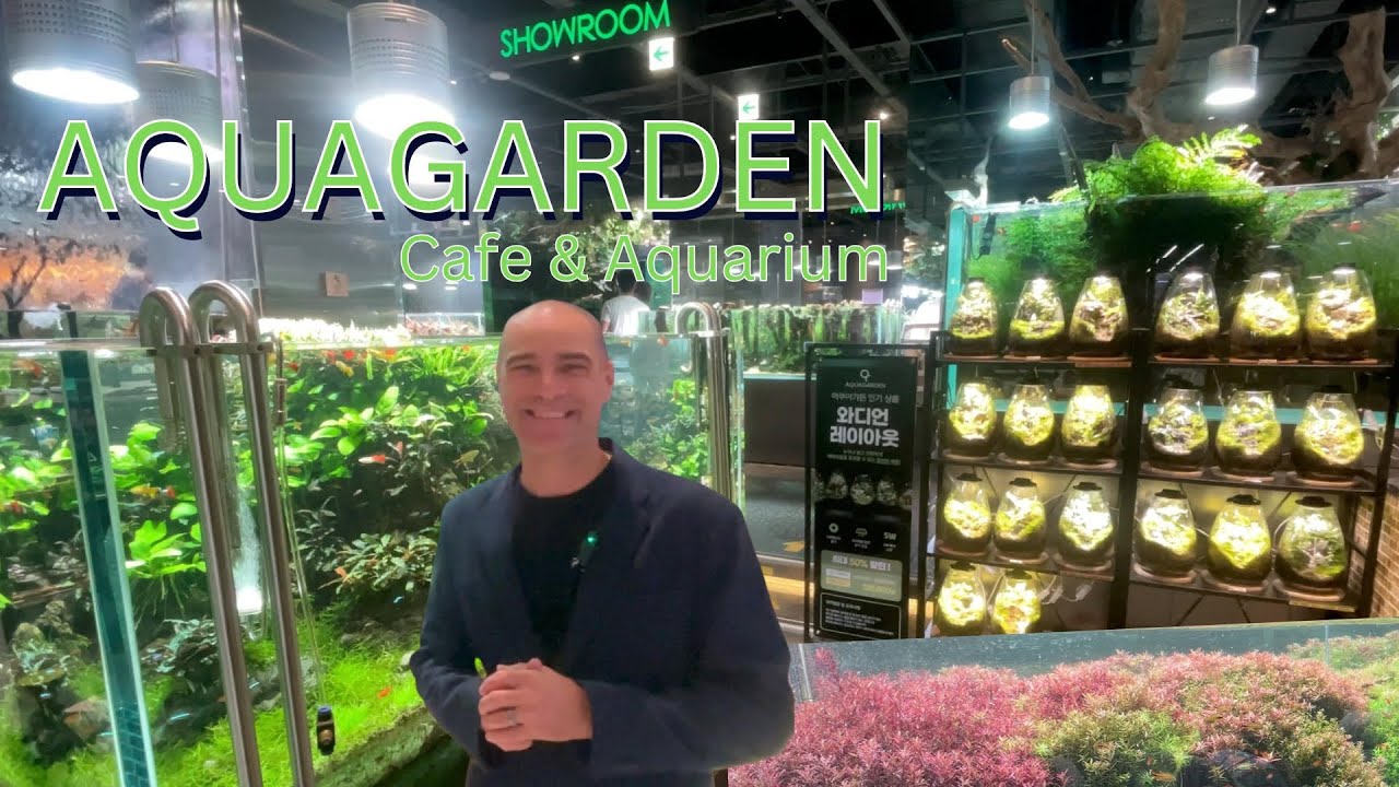 Aqua Garden Cafe & Aquarium Tour