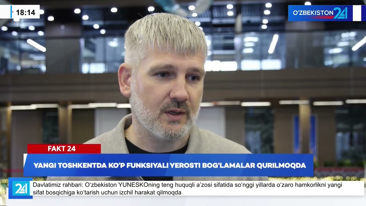 Yangi Toshkentda ko‘p funksiyali yerosti bog‘lamalar qurilmoqda | Fakt 24