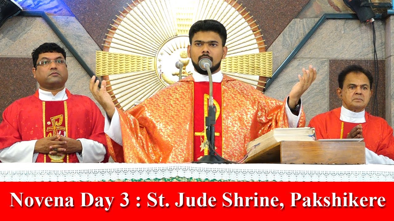DAY 3 ST. JUDE ANNUAL FEAST 2023 | NOVENA MASS KONKANI 21  October |  Rev. Fr  Vivek Deepak Pinto
