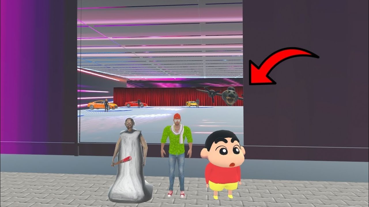 Granny Open New Car Show Room 😱 | In Indian Theft Auto Simulator 🔥 Or Billu Bahi Ka Showroom ? 