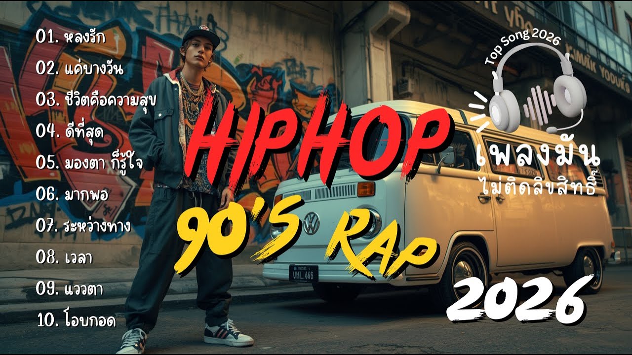 HipHop 90’s Rap 2026 🔥 เพลงมันๆ เพลงใหม่ ฮิตมาแรง | เพลงมันไม่ติดลิขสิทธิ์