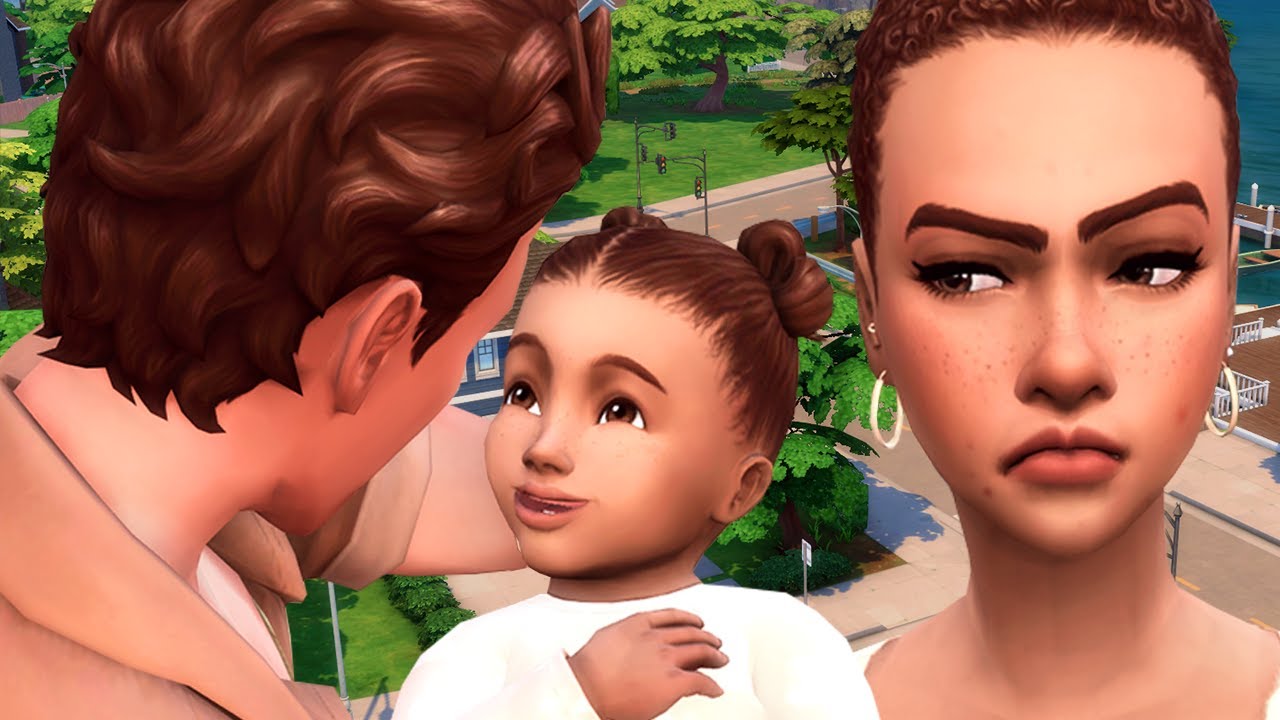 ☾ Théa à enfin un papa ? 🤨 | Maman ado #3- Sims 4 ☽