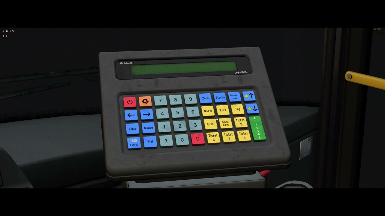 OMSI 2 - Sobol3D DrB-1000u Ticket Printer