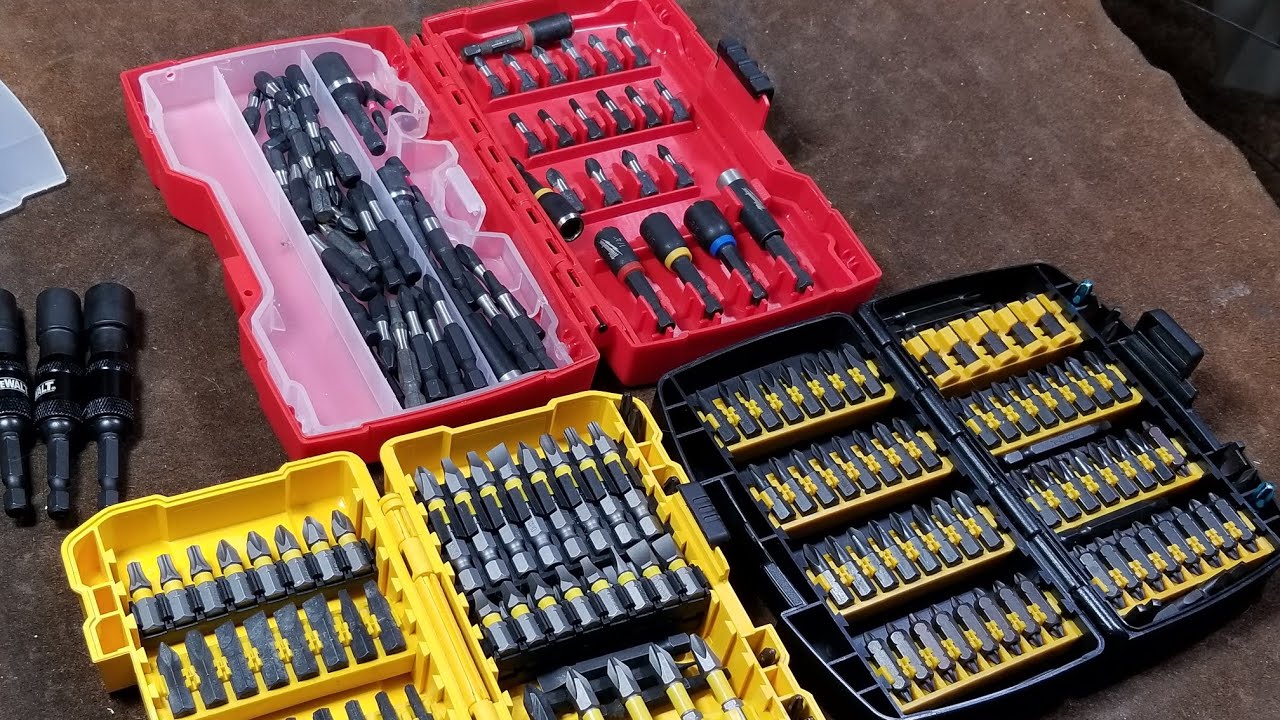 DeWalt Impact Ready vs. Milwaukee ShockWave Driver Bit Review & Comparison