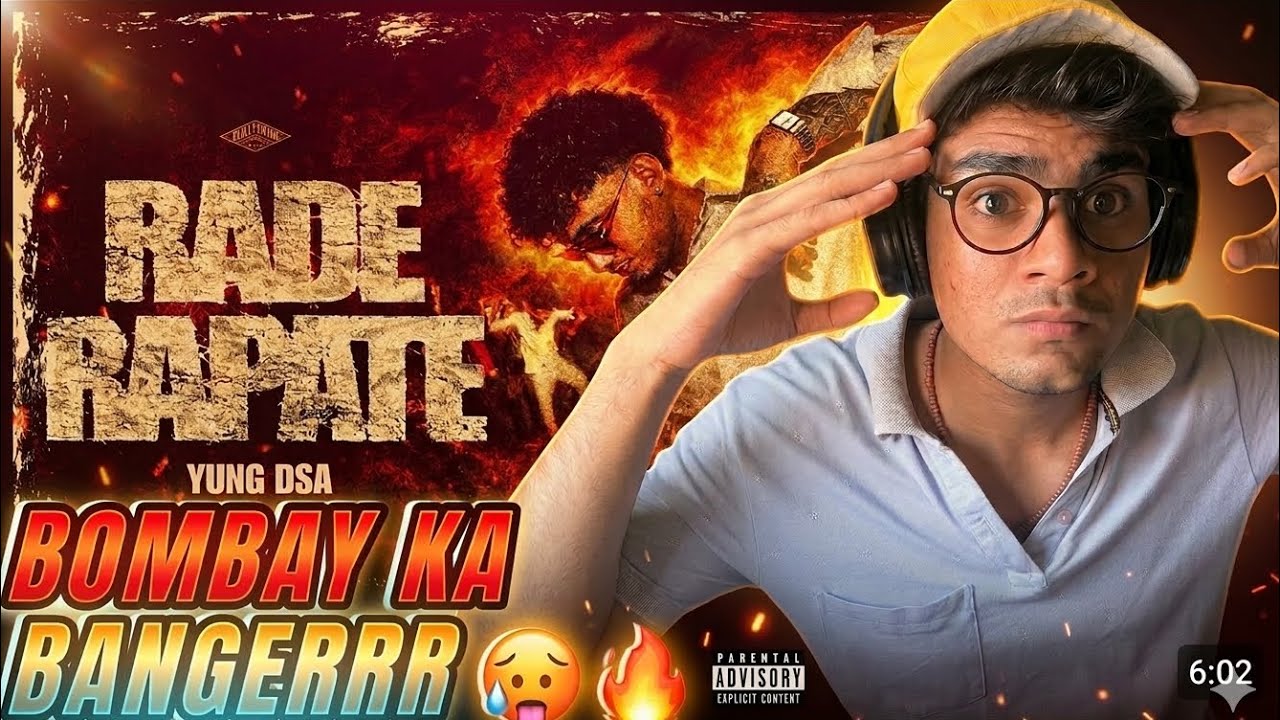 YUNG DSA - RADE RAPATE JOFFICIALMUSIC VIDEO REACTION | PROD BY GULLY GANG RECORDS [ vinod choudhary 