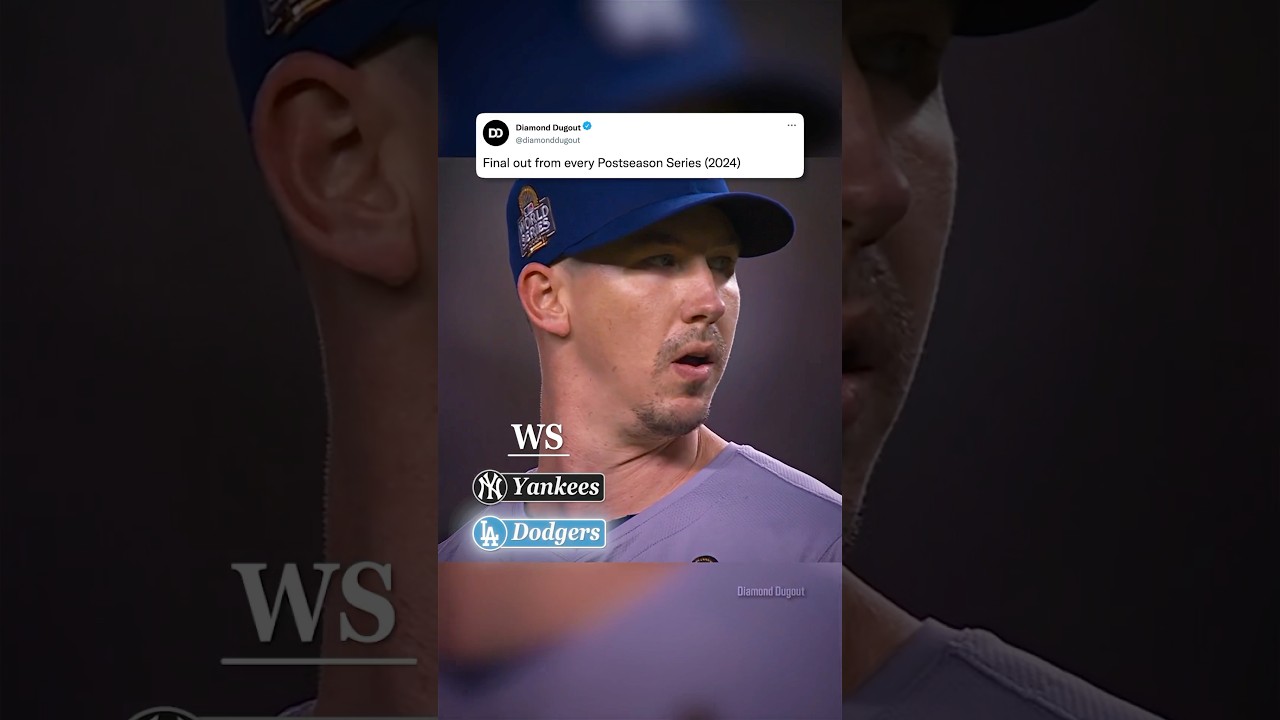 MLB Postseason Final Outs (2024)