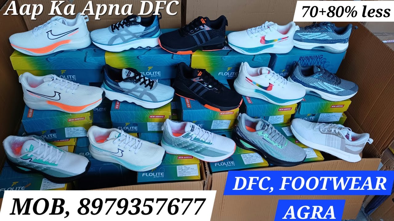 FLOLITE, FRESH SPORTS | 70+80% LESS PAR |  DFC FOOTWEAR AGRA | पहले आओ पहले पाओ | #dfcfootwearagea |
