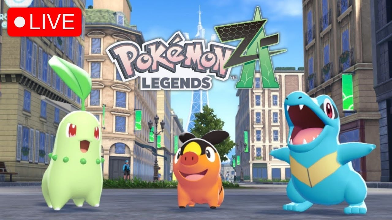 🔴Playing *NEW* Pokémon Legends: Z-A! (Part 1)