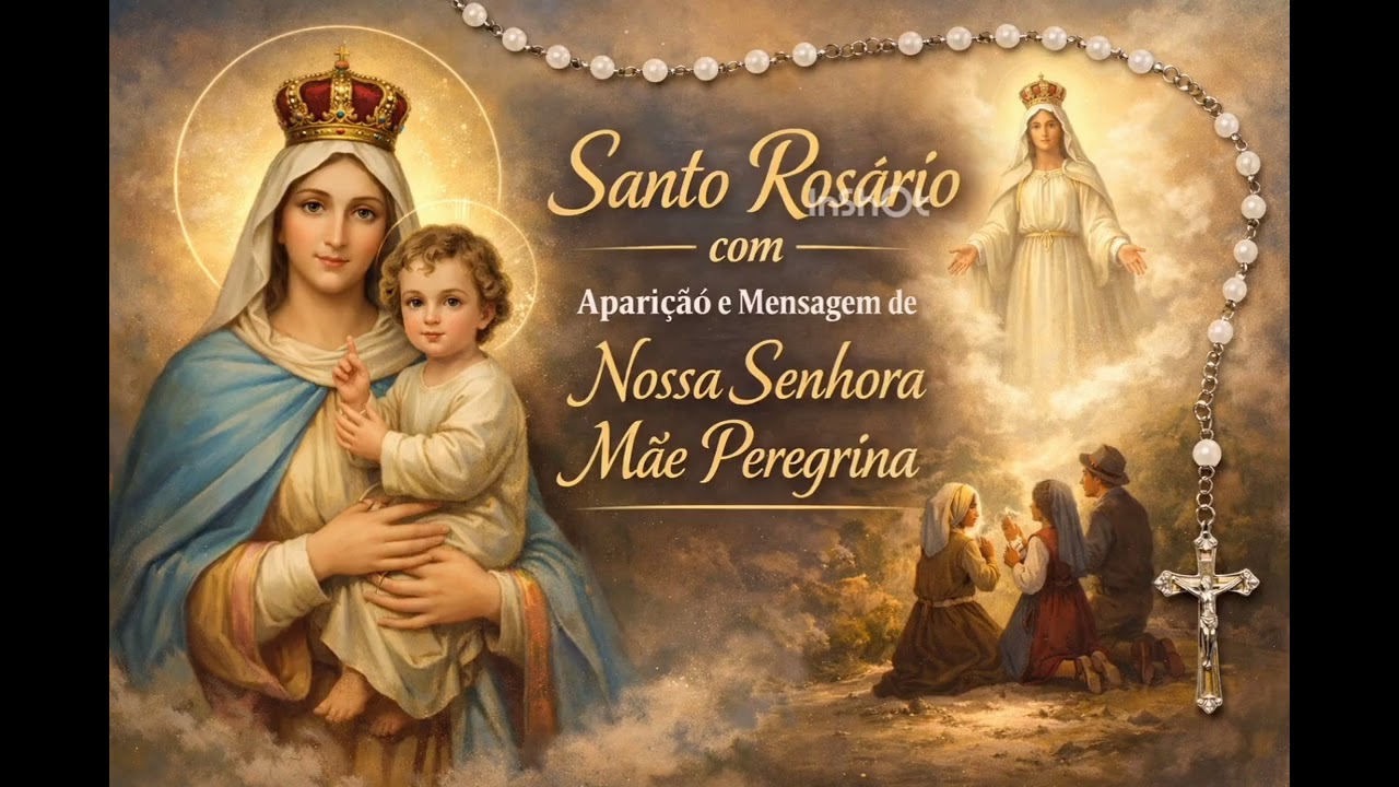 22/02/2026 Santo Rosário com Aparição e Mensagem de Nossa Senhora Mãe Peregrina 