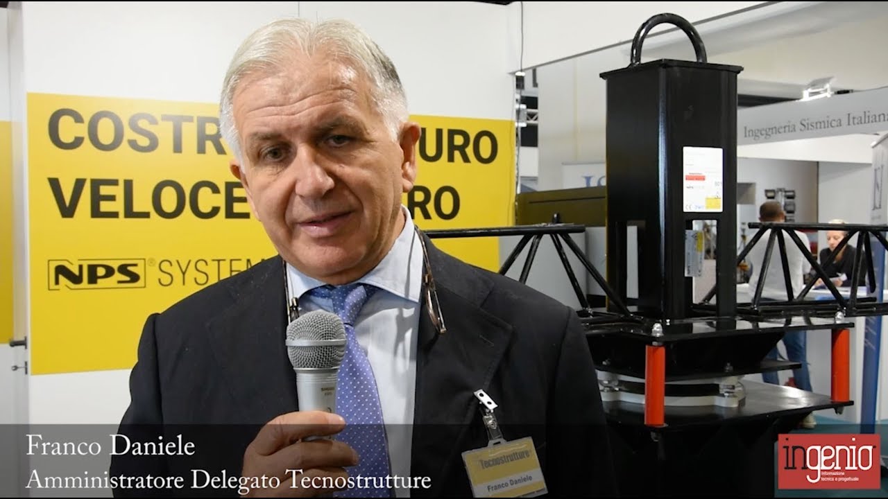 FRANCO DANIELE, TECNOSTRUTTURE presentano il solaio AIRFLOOR e il pilastro SISMI PDTI