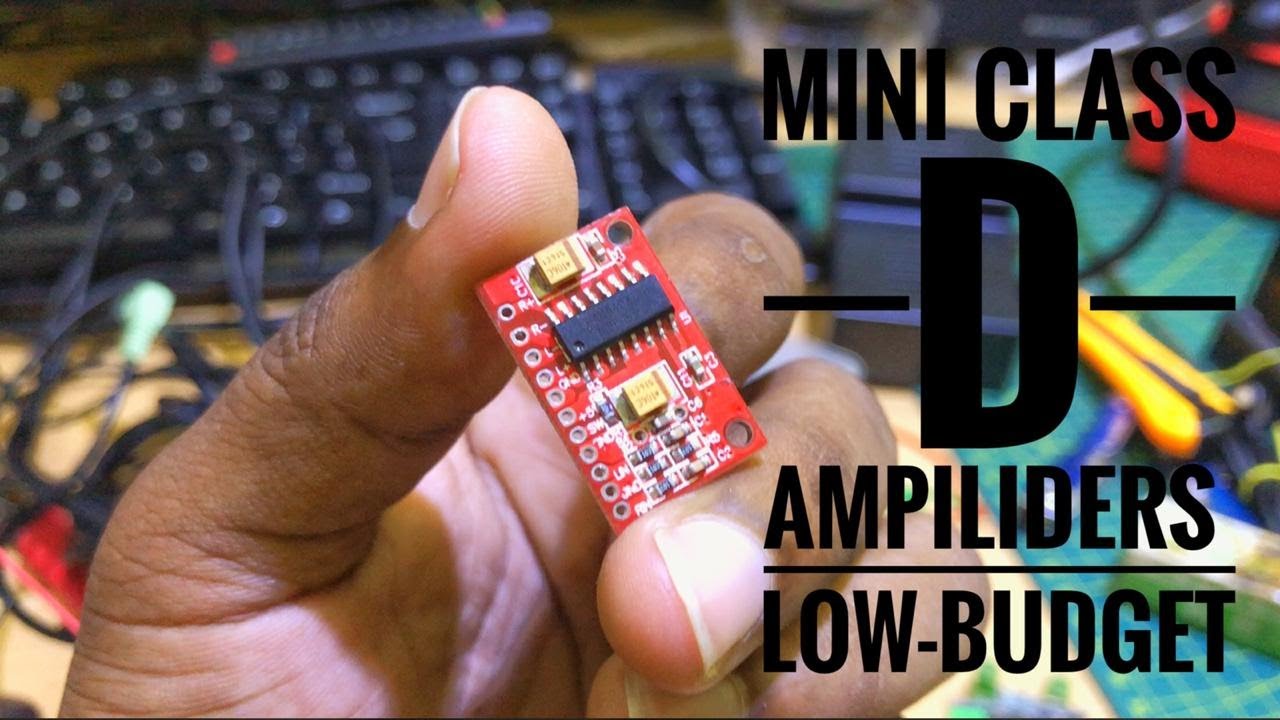 Amplifier, Digital Hi-Fi Audio Mini Class D Stereo Amplifiers.