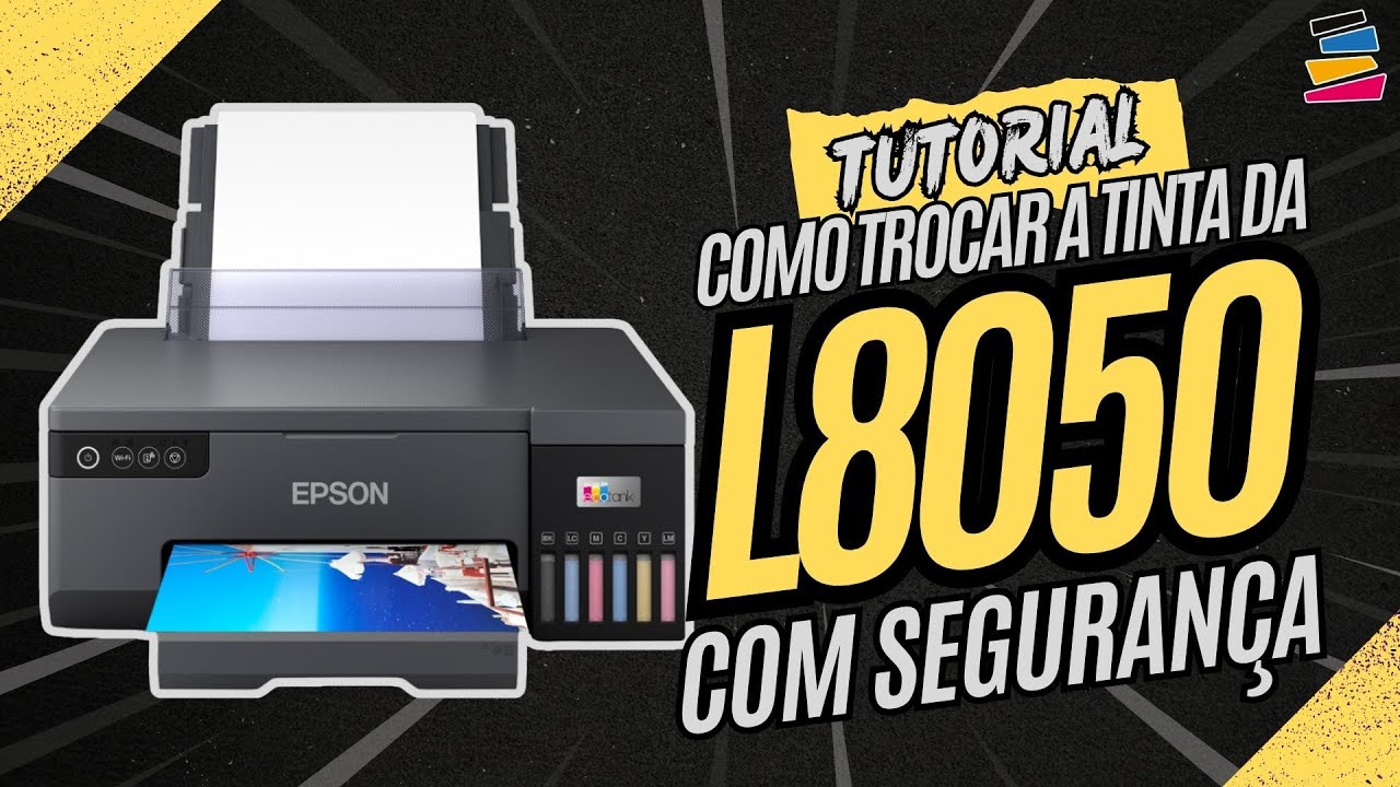 Как безопасно заменить чернила на принтере Epson L8050 | Как избежать повреждения печатающей головки