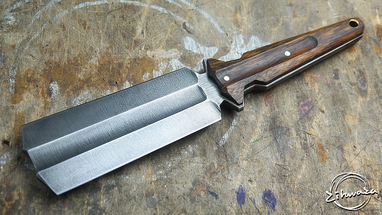 힘 세고 일 잘할것 같은 칼 만들기 / Making a Chopping Knife