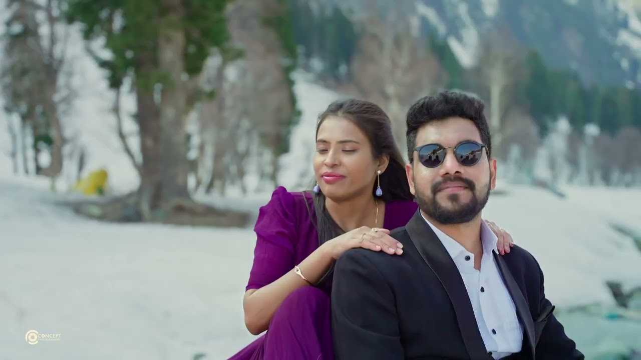 Santosh & Sowmya Pre-wedding || #srinagar  || Concept Photography