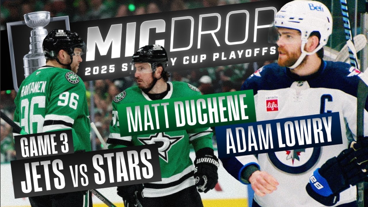 NHL Mic Drop: Jets vs. Stars Game 3 | Stanley Cup Playoffs
