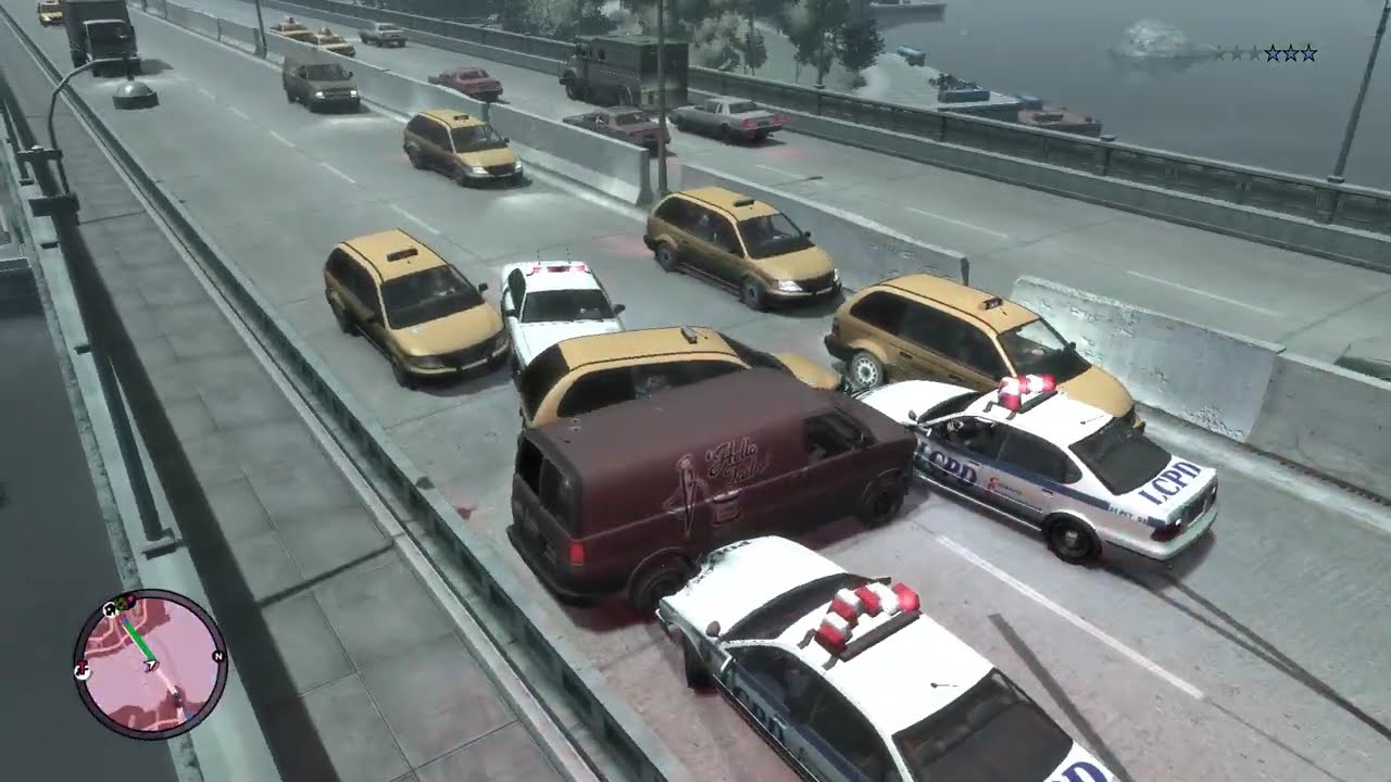 GTA IV TBoGT Finding Armored trucks for cash [raw] #nocomentary