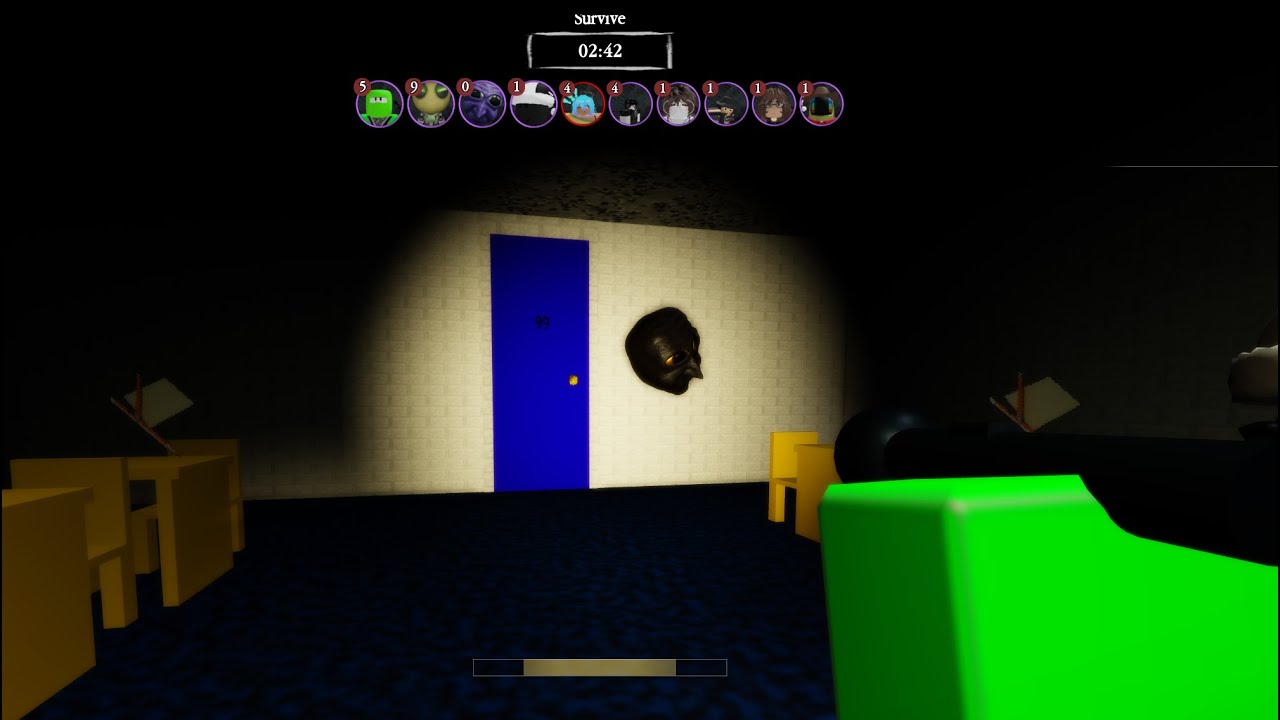 Pillar Chase 2 is a serious horror game