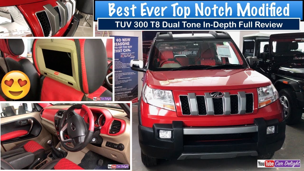 Mahindra TUV 300 T8 Review Best Ever Interior and Exterior Modified Model